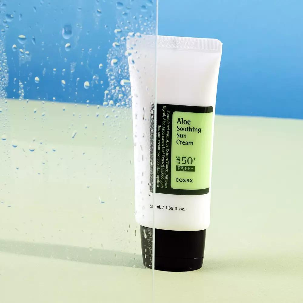 COSRX Aloe Soothing Sun Cream SPF50+/PA+++ - Moisturizing Sunscreen - Korisma
