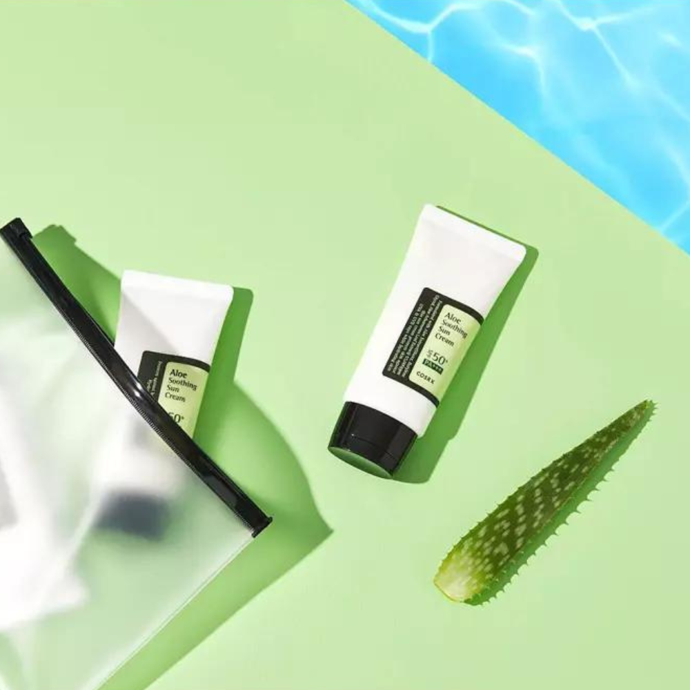 COSRX Aloe Soothing Sun Cream SPF50+/PA+++ - Moisturizing Sunscreen - Korisma