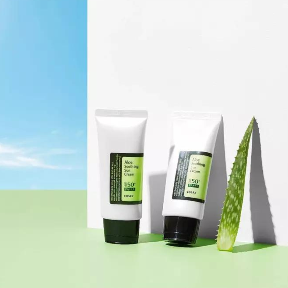 COSRX Aloe Soothing Sun Cream SPF50+/PA+++ - Moisturizing Sunscreen - Korisma