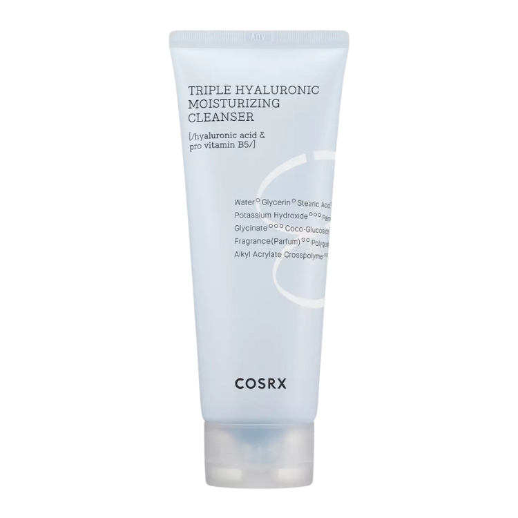 Cosrx Hydrium Triple Hyaluronic Moisture Cleanser - Korisma